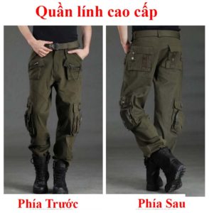 Quần lính mỹ túi hộp cao cấp 14 quan linh my cao cap 6