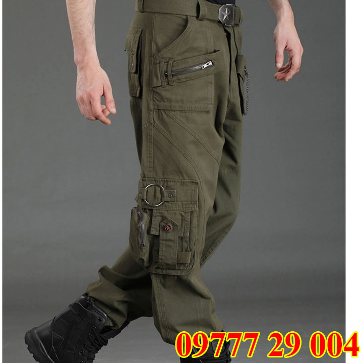 Quần lính mỹ túi hộp cao cấp 15 quan linh my cao cap 7