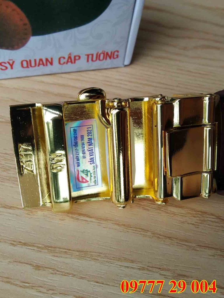 Thắt lưng quân đội cấp tướng 9 that lung quan doi 5
